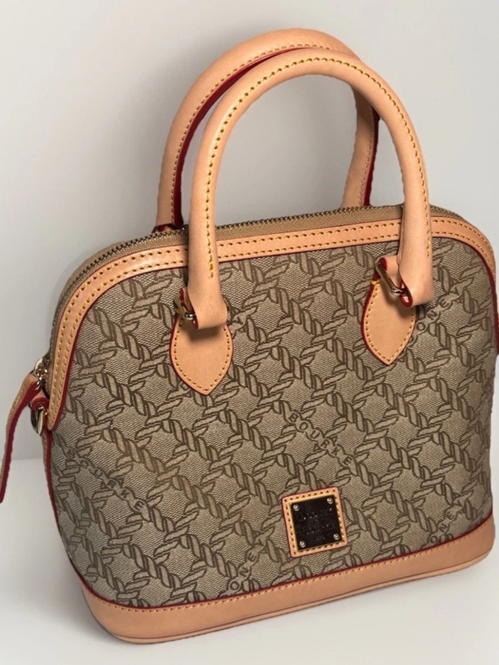 Dooney & Bourke Maritime-Print Dome Satchel